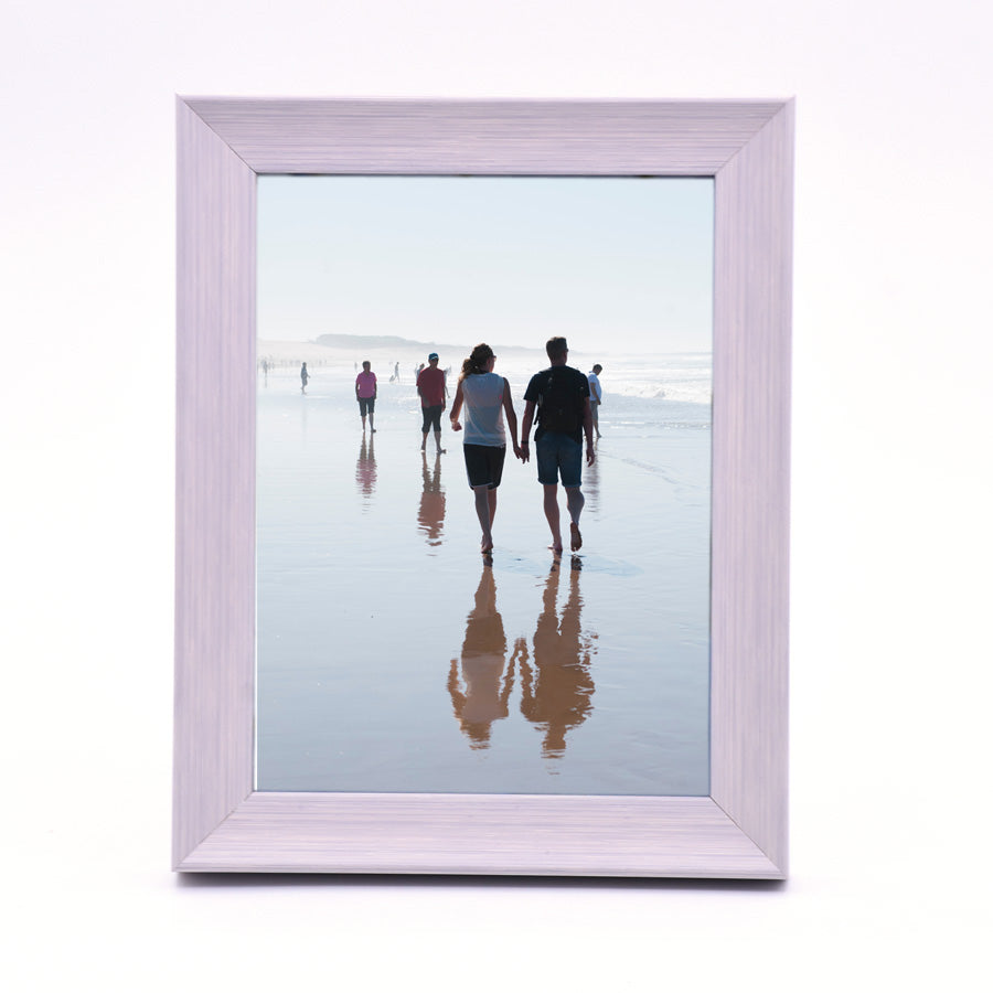 Light Pink Wooden Framed Print