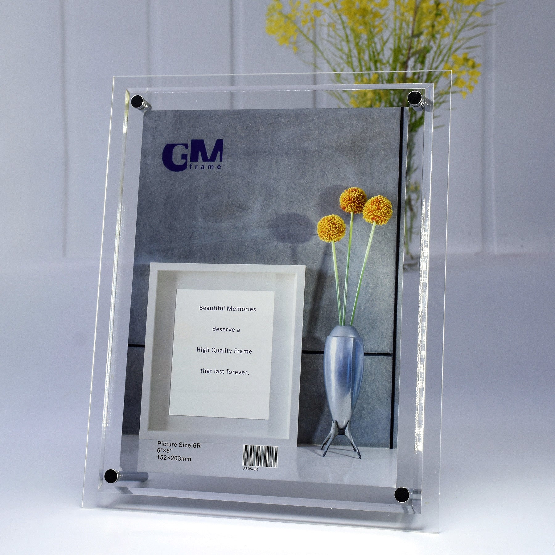 Acrylic Beveled Edge Framed Print
