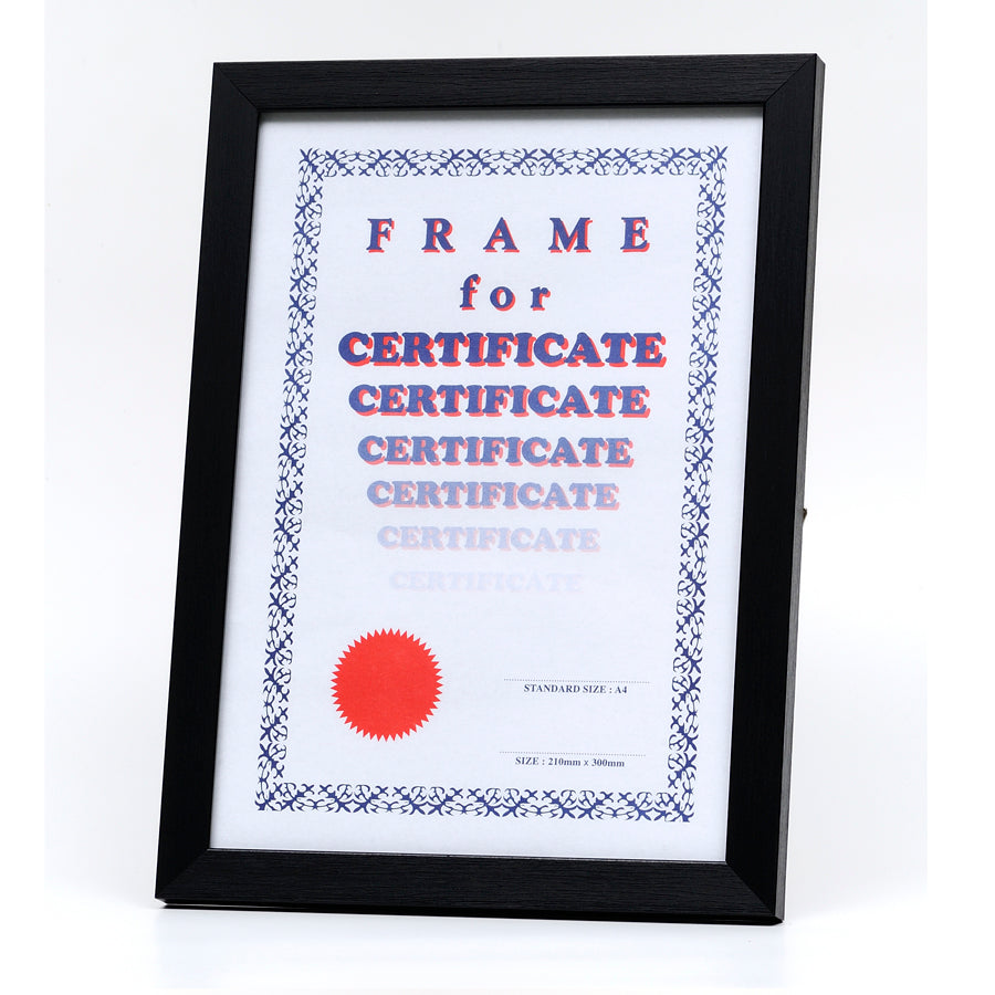 Black Wooden Framed Print