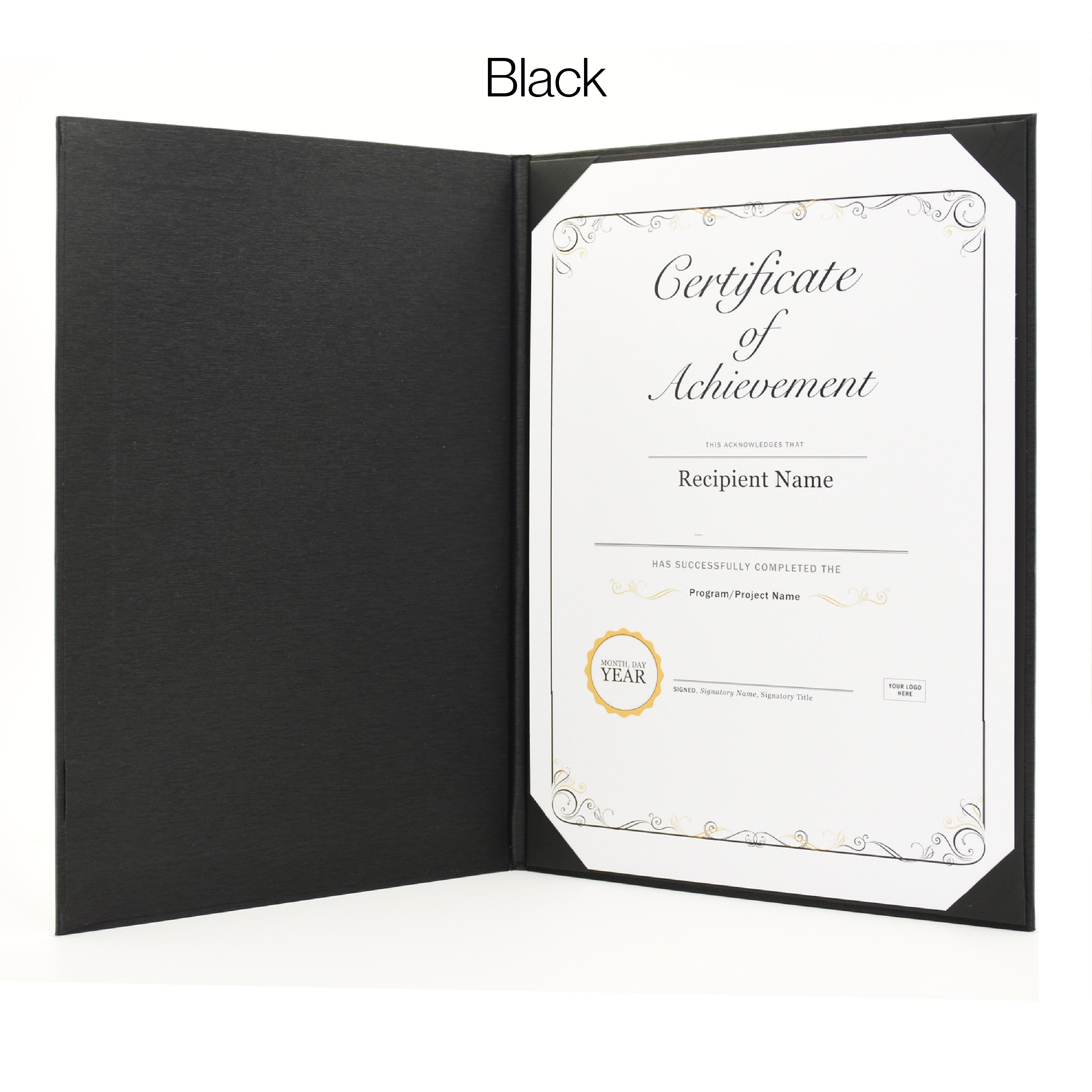 A4 Premium Certificate Folder