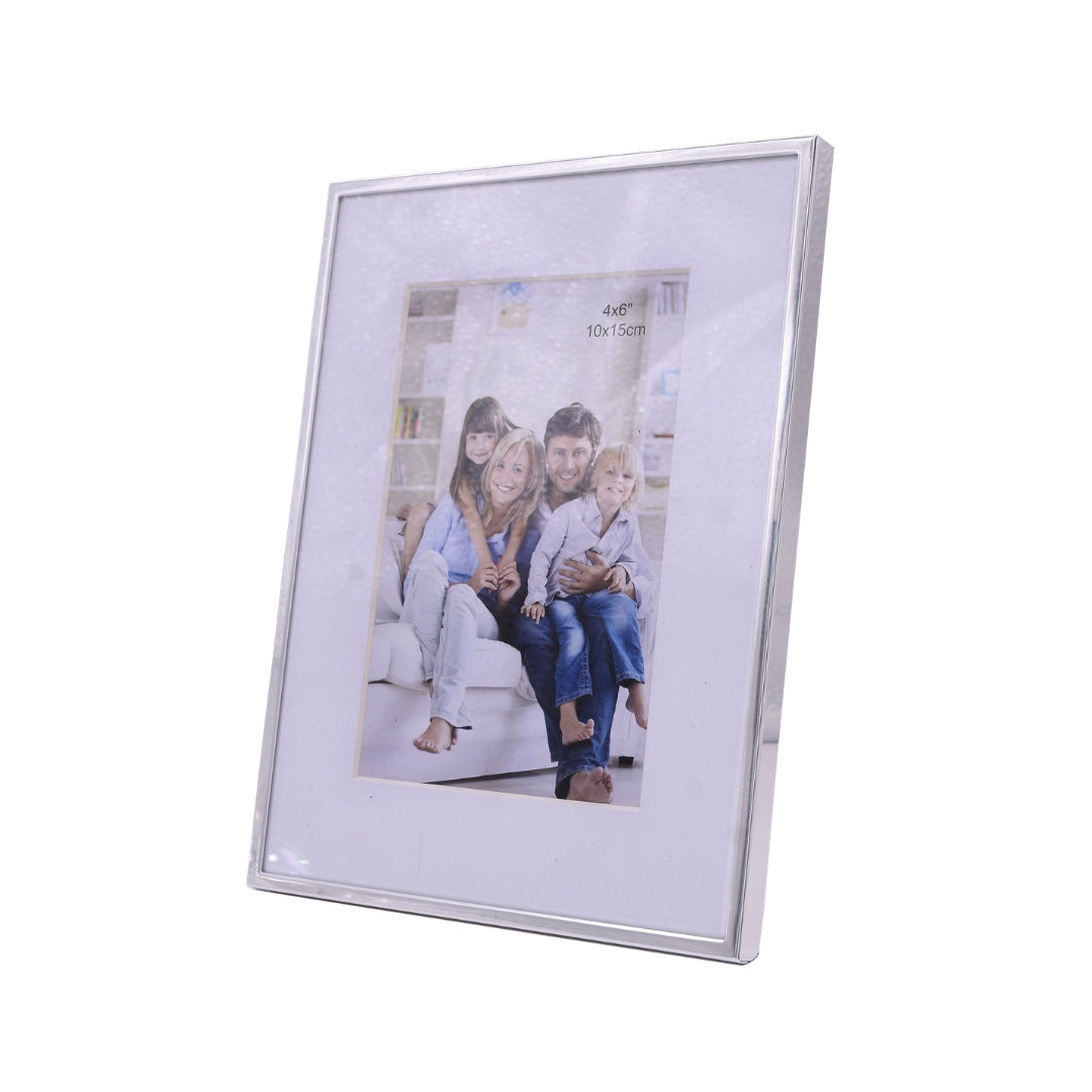 Silver Matted Aluminum Framed Print