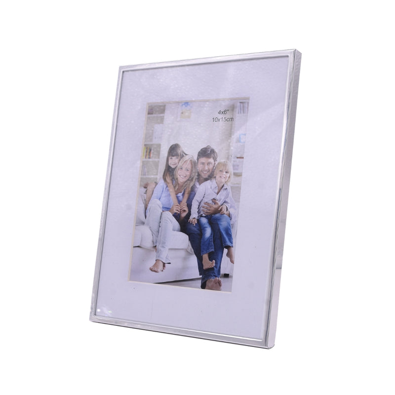 Silver Matted Aluminum Framed Print