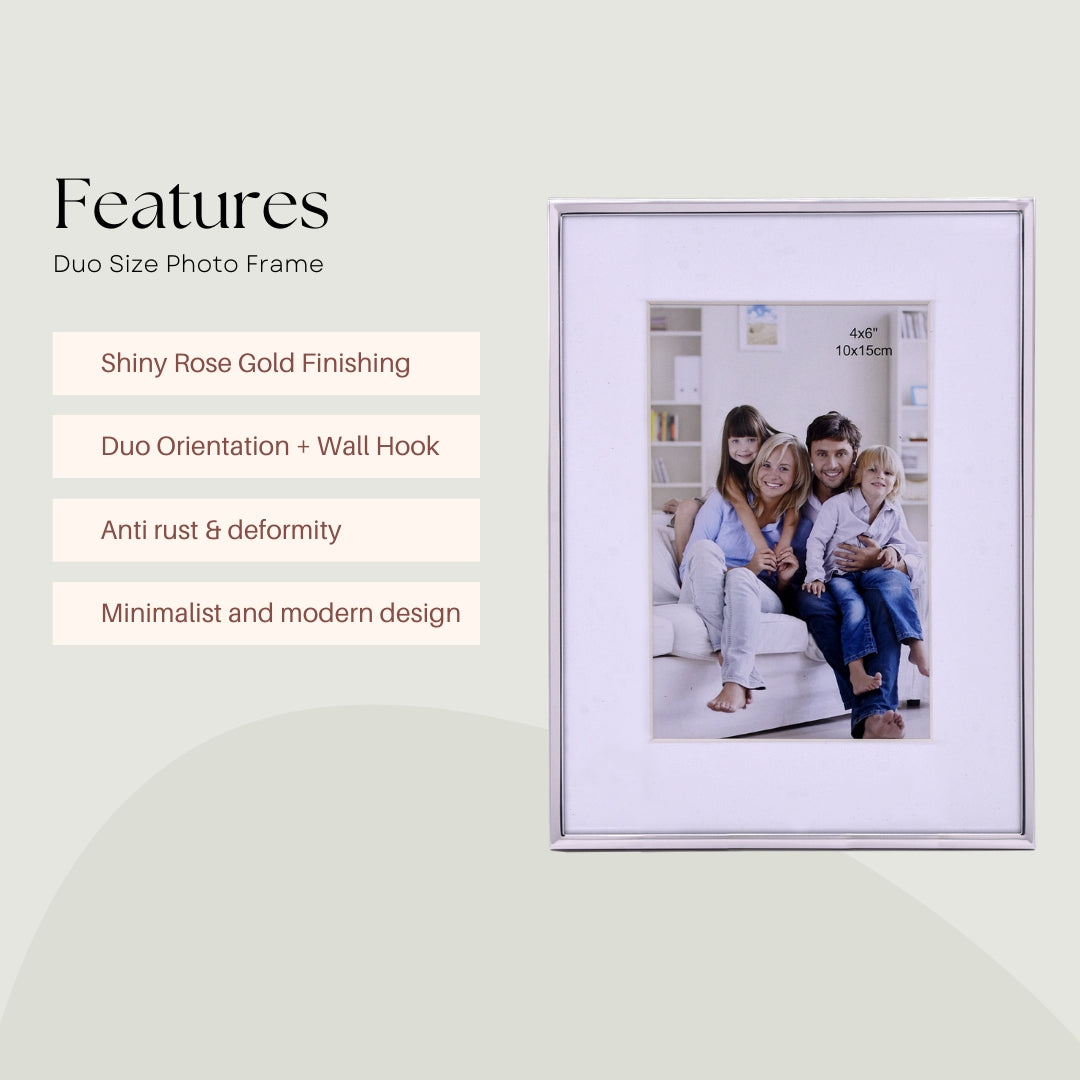 Silver Matted Aluminum Framed Print