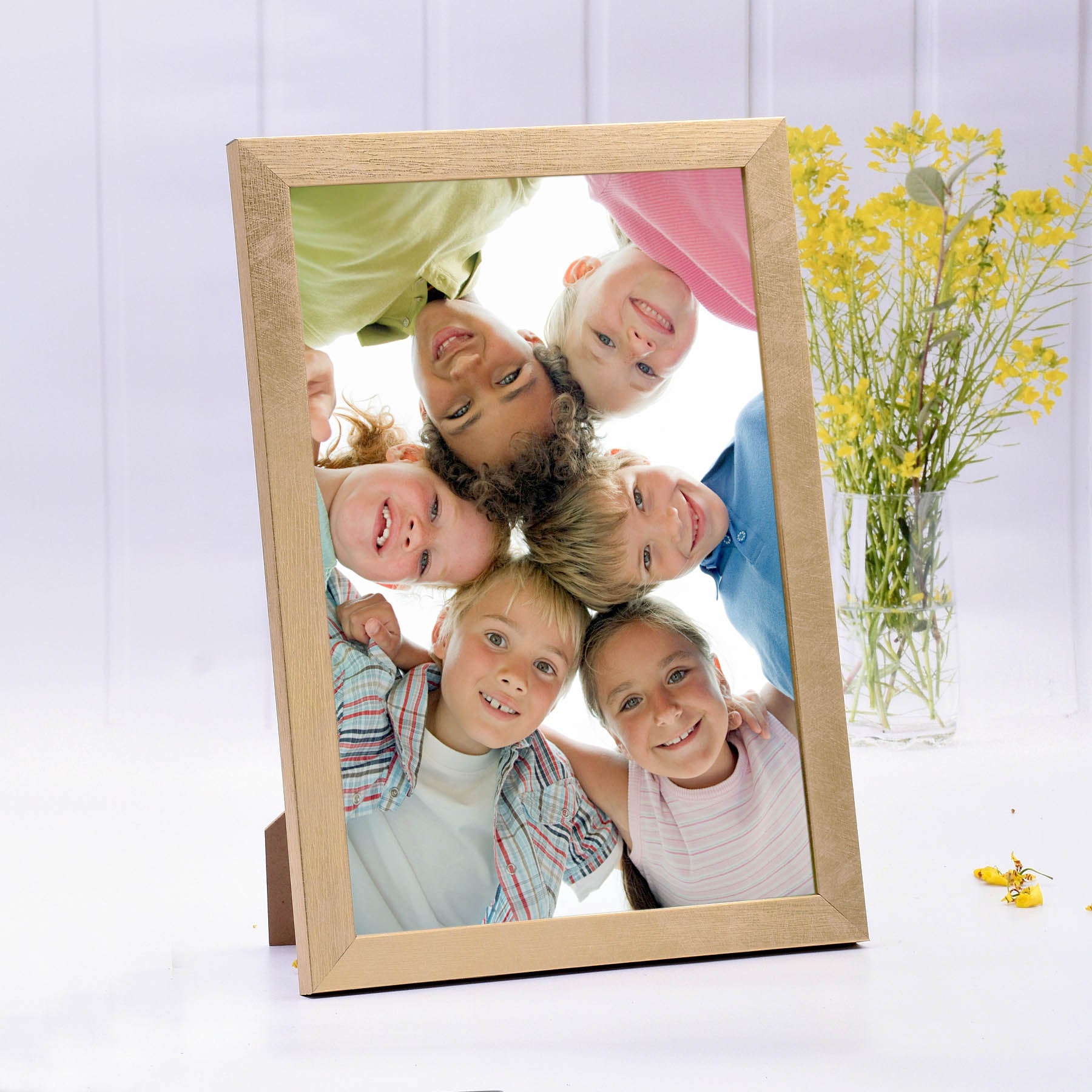 Gold Wooden Photo Frame