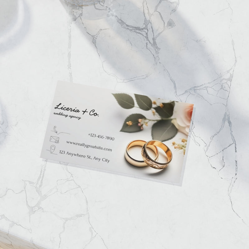 Single Sided Namecards