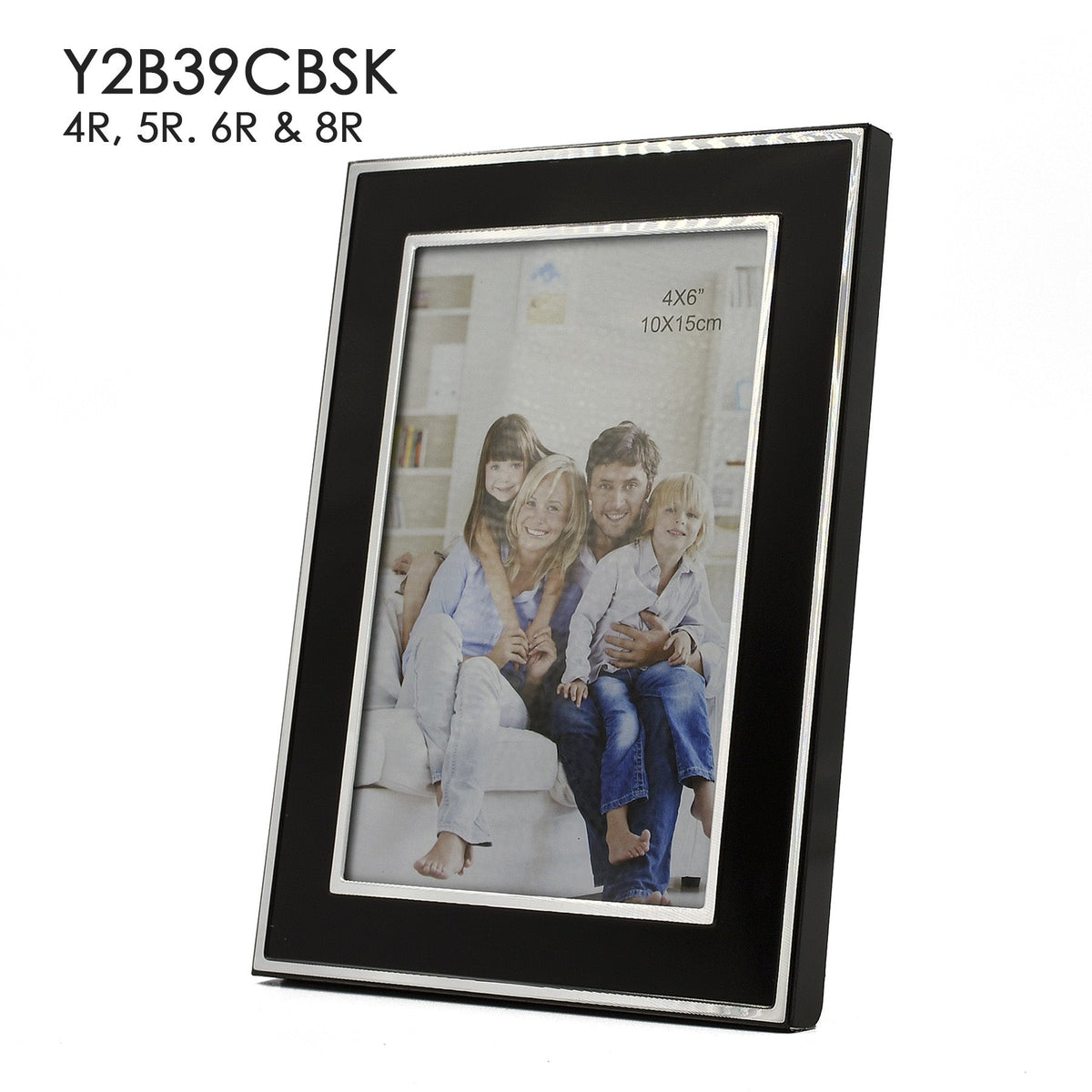 Black Aluminum Framed Print