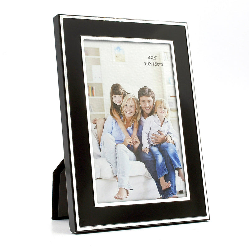 Black Aluminum Framed Print