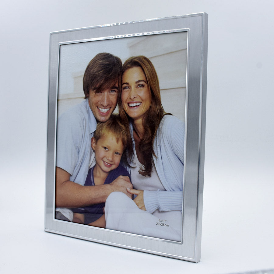 Silver Aluminum Framed Print