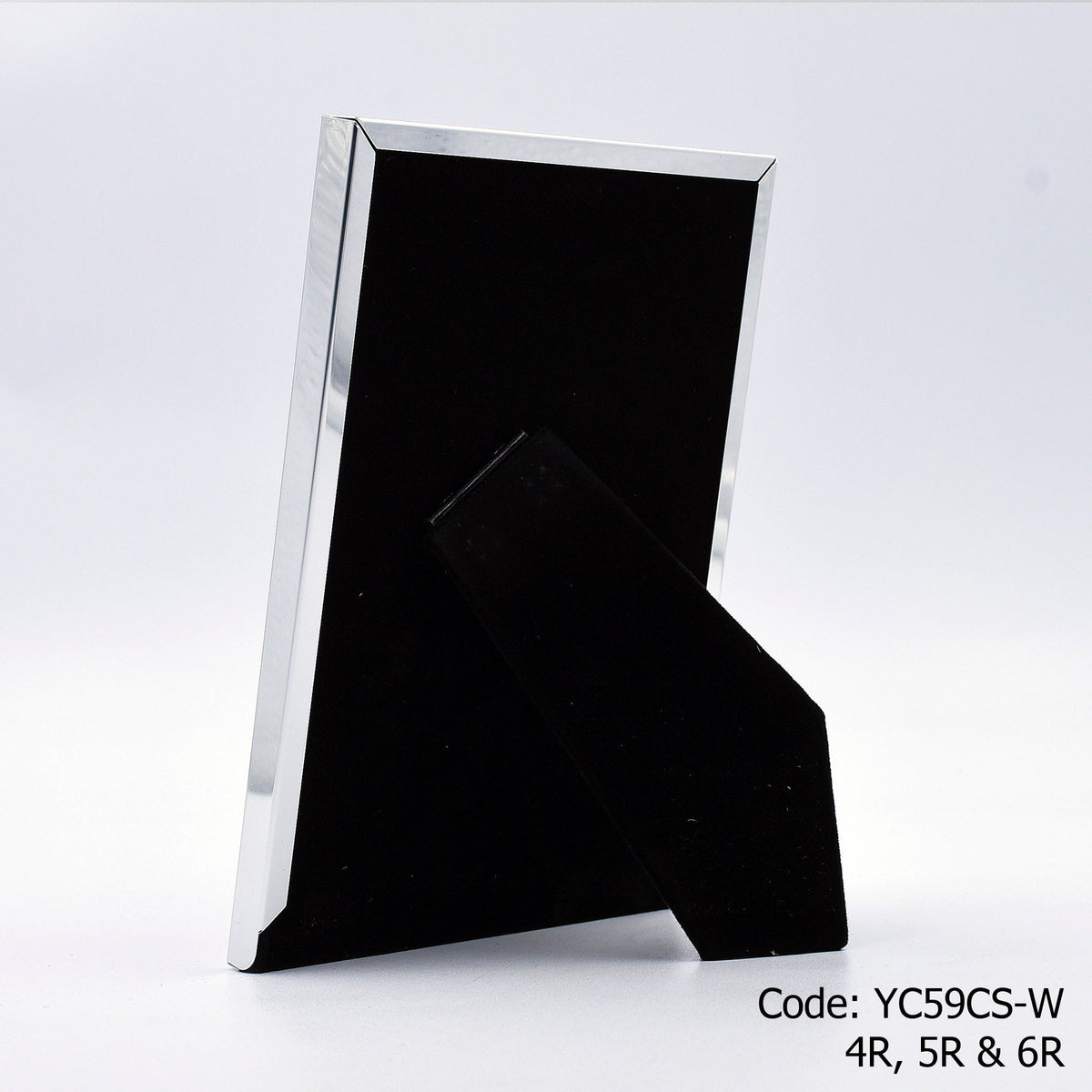 White Aluminum Framed Print