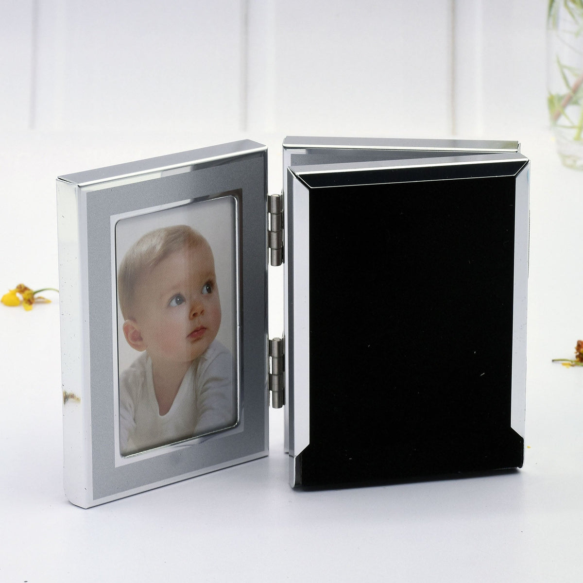 3 in 1 Silver Aluminum Framed Print (Portrait)