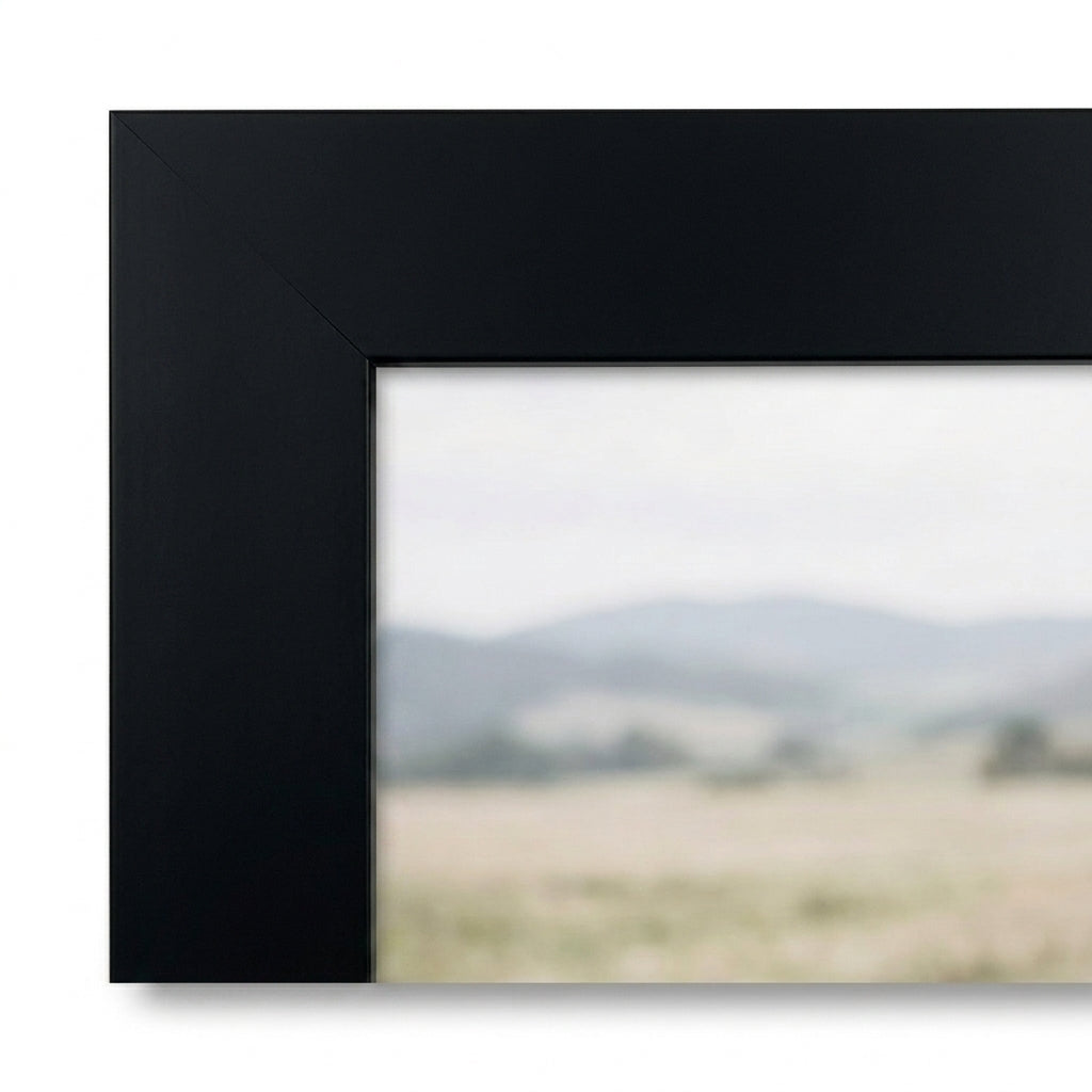 Black (28U3-MBR) slim frame corner
