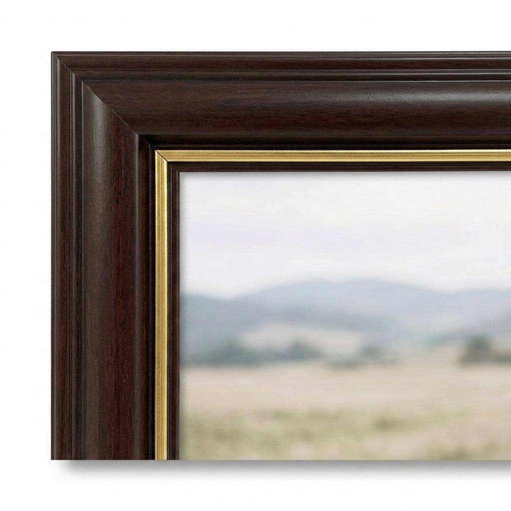 Burgundy Gold (3089MBR) frame corner