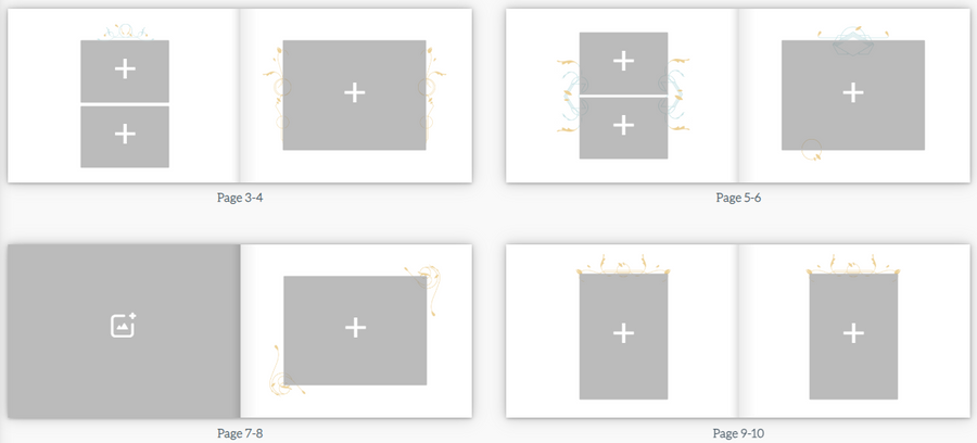 Arabesque theme sample pages