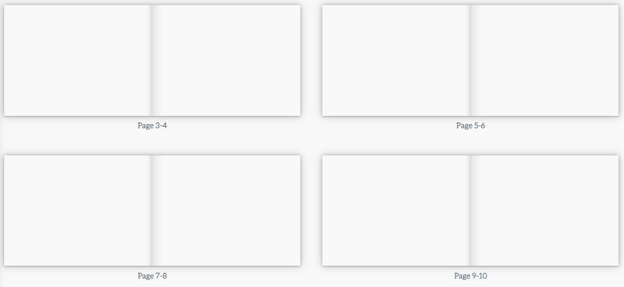 Blank theme sample pages