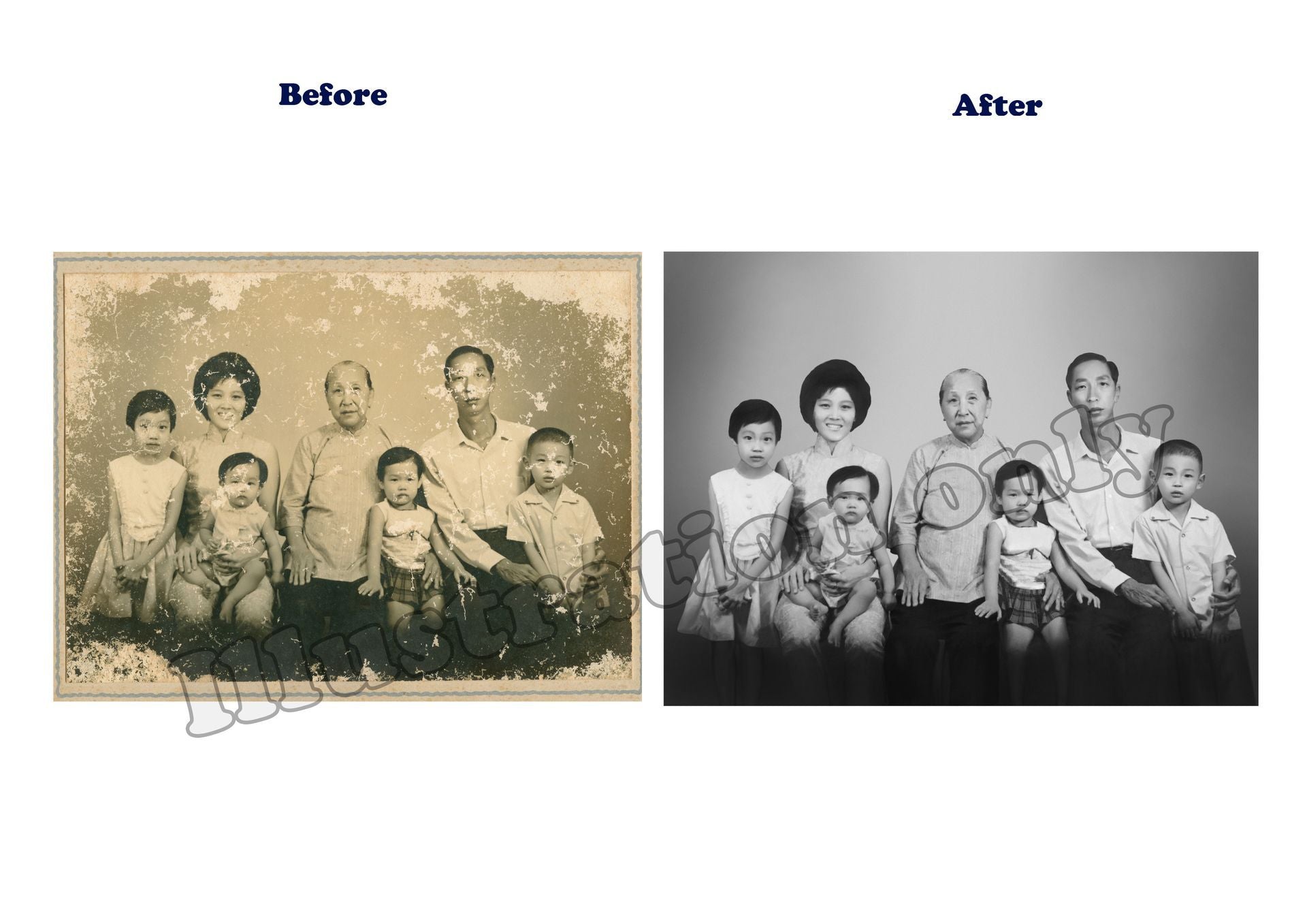 Family Portrait Restoration