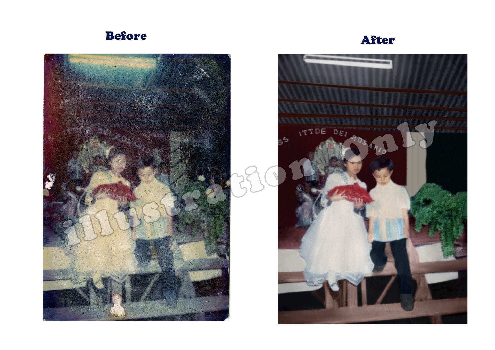 Colour Photo Restoration